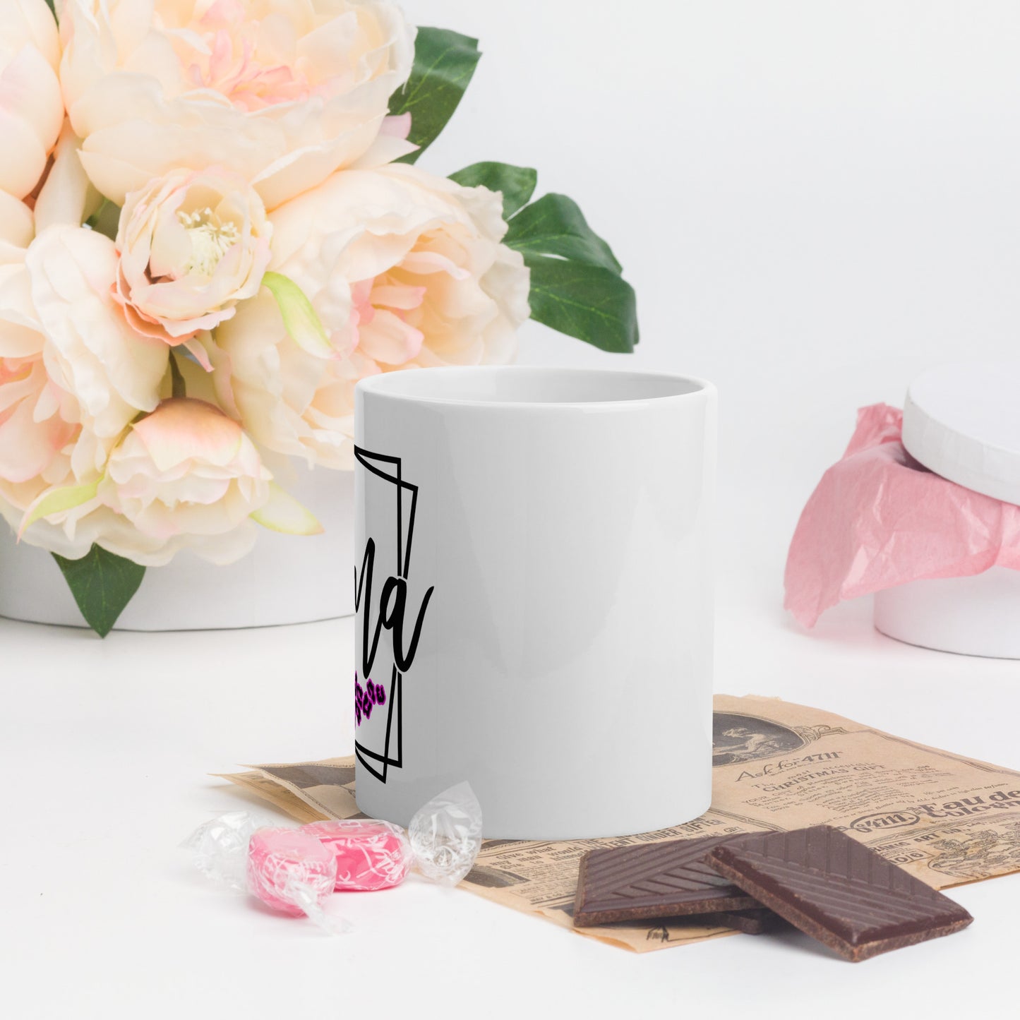 Radiant Mama Rainbow Love Mug