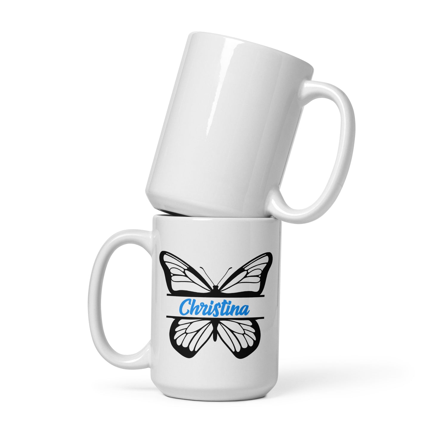 Personalized Butterfly Mug