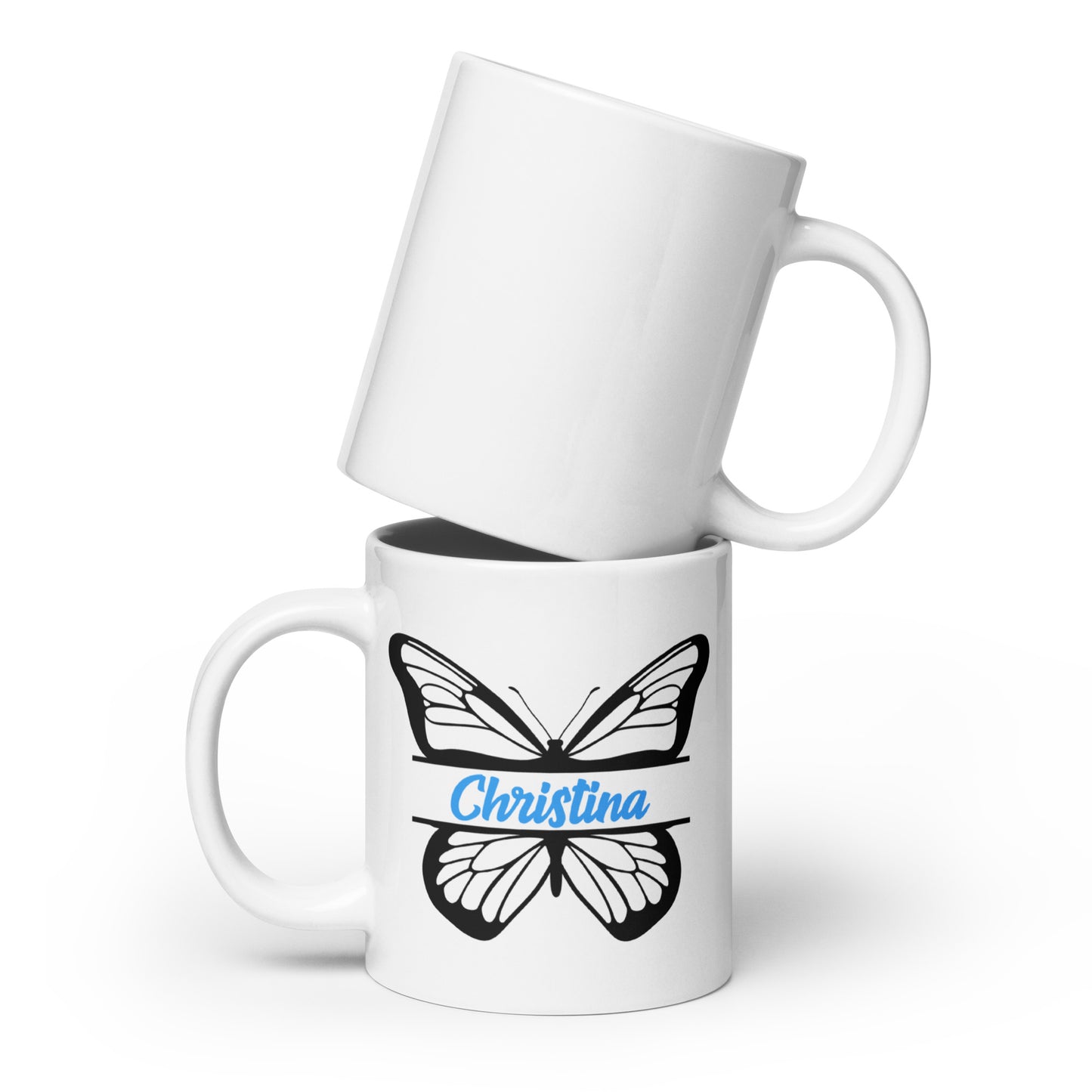 Personalized Butterfly Mug
